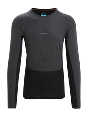 Men's 125 ZoneKnit Merino Blend Long Sleeve Crewe Thermal Top