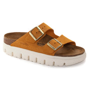 Birkenstock Women's Arizona Chunky Suede Leather Narrow Sandal