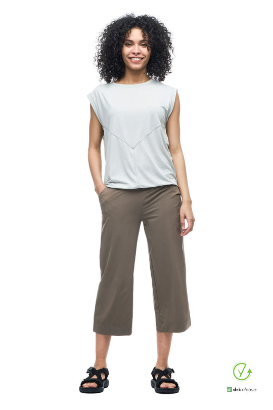 Women's Goma Sleeveless Crew Neck Top (Past Season)