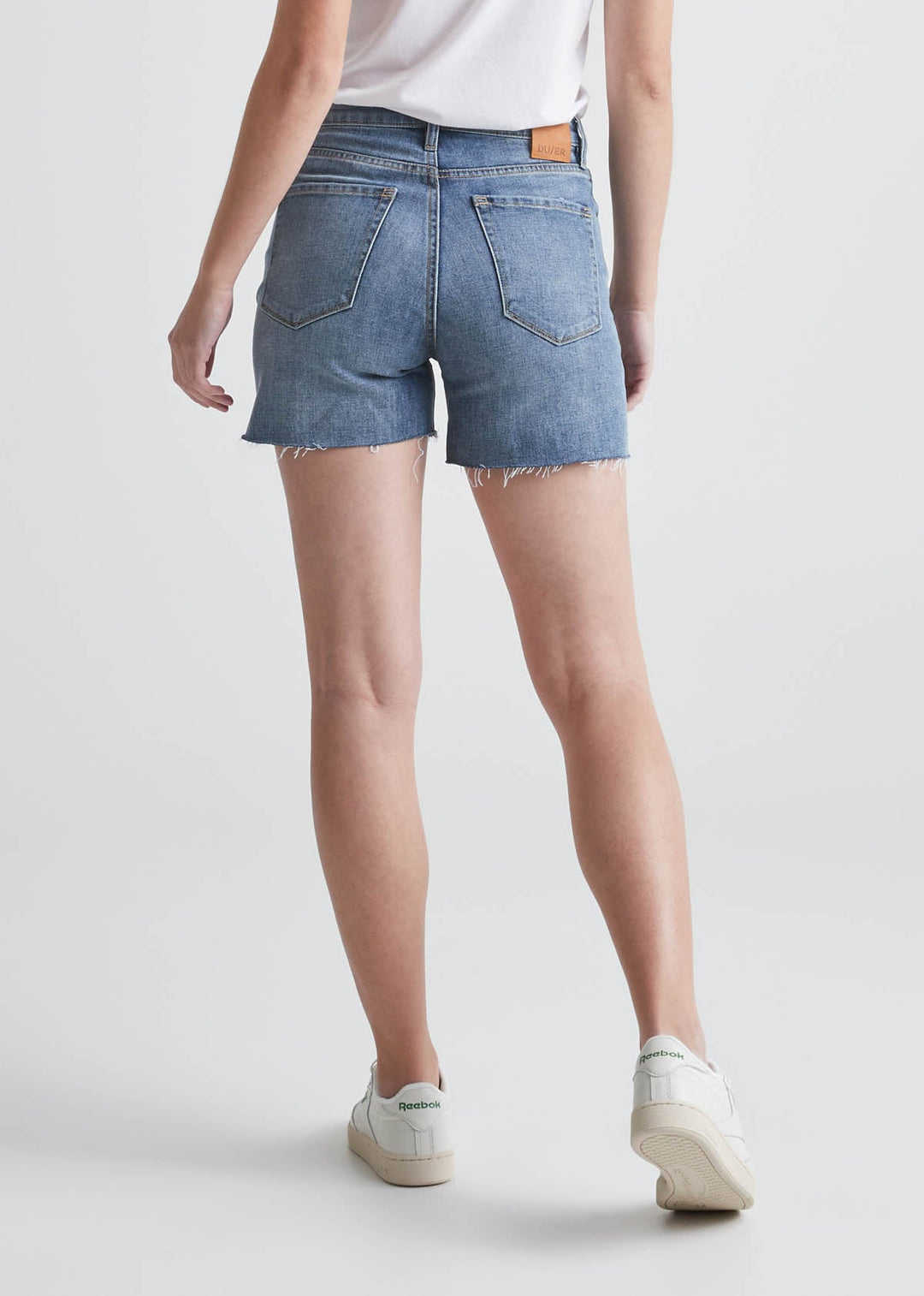 Duer Women's Midweight Denim High Rise Short