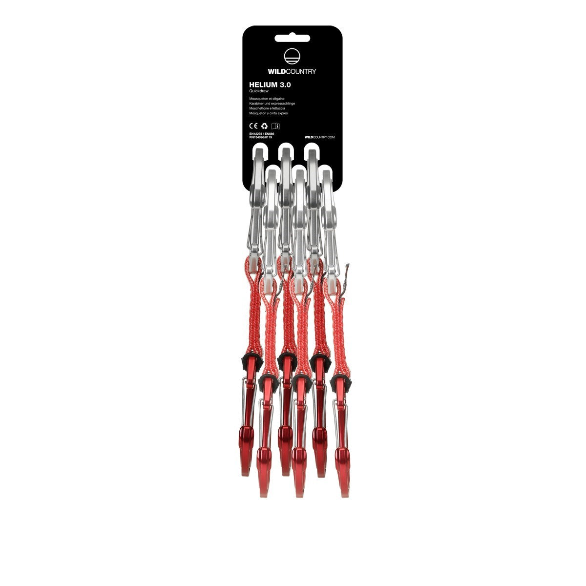 Wild Country Helium 3.0 Quickdraw 6-Pack