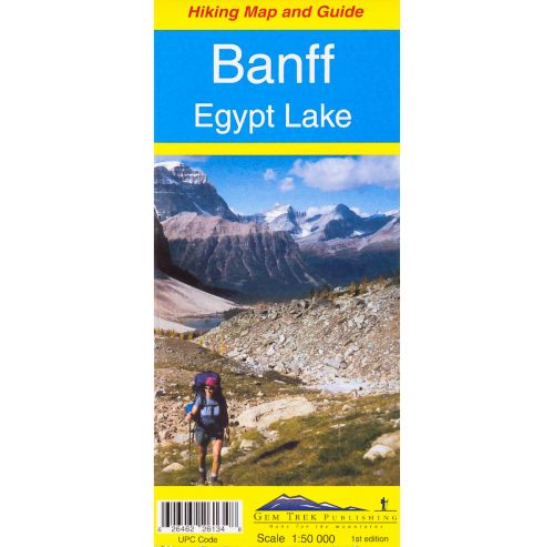 Banff - Egypt Lake Map
