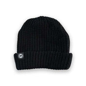 Chunky Knit Circle Logo Beanie
