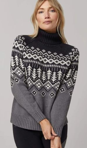 Alp N Rock Women's Logan Fair Isle Sweater