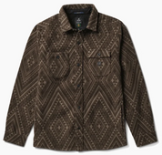 Men's Manawa Tapu Flannel Shirt dark brown