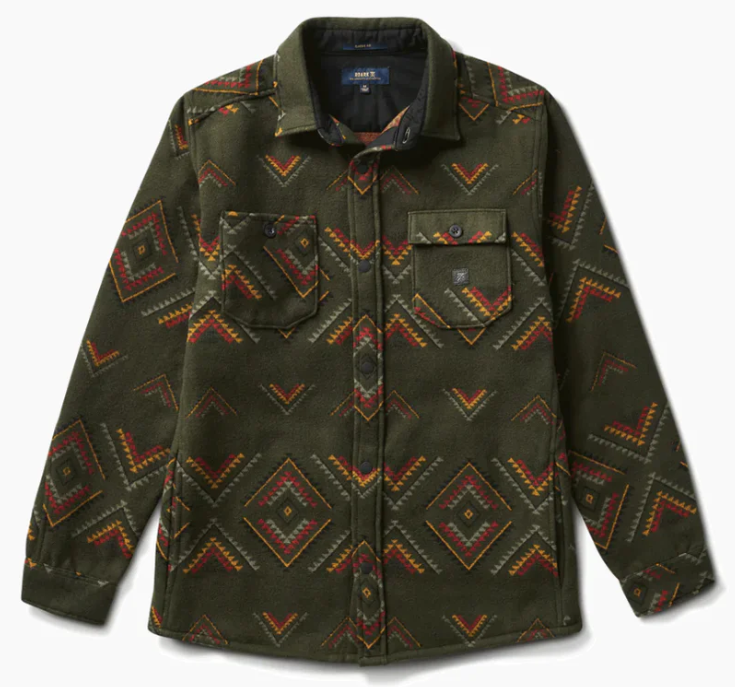Roark-Men's Andes Manawa Tapu Flannel Shirt (Past Season)-Dark Military-Small-Monod Sports