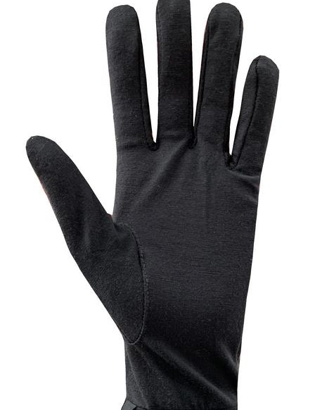 Auclair Men's Merino Wool Liner Gloves black