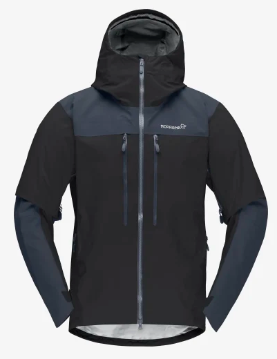Men's Trollveggen Gore-Tex Pro Light Jacket caviar cool black