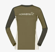 Norrona Women's Falketind Equaliser Merino Round Neck Shirt (Past Season)
