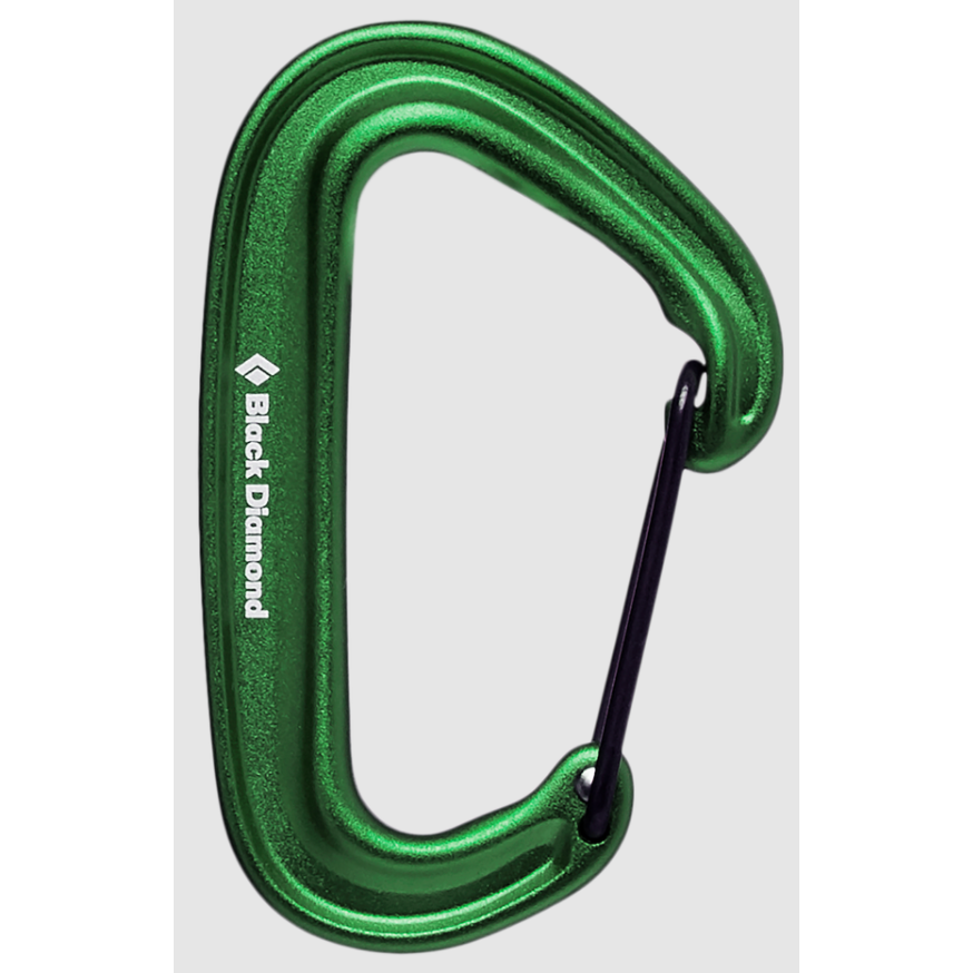 Black Diamond MiniWire Carabiner green