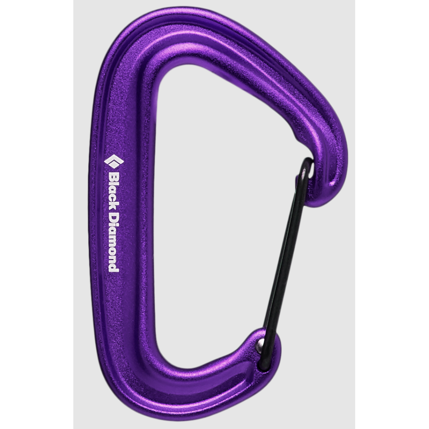 Black Diamond MiniWire Carabiner purple