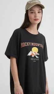 Unisex Rocky Mountains T-Shirt black